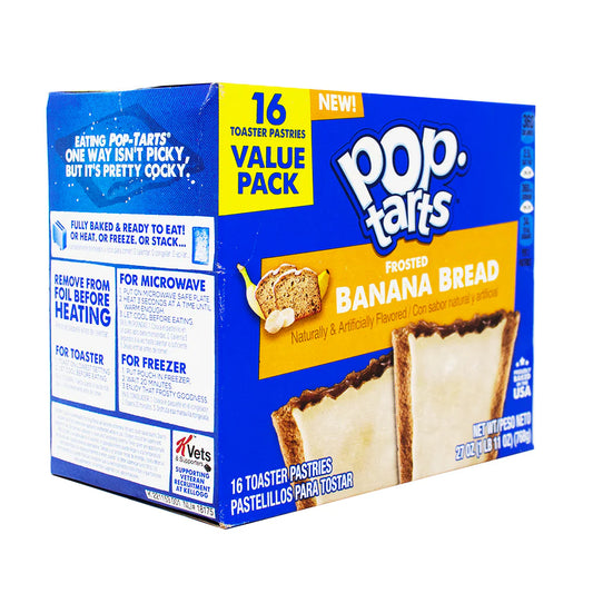 Pop Tarts Banana Bread 16 Pack