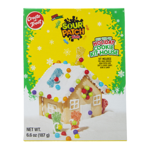 Sour Patch Kids Mini Cookie Kit House