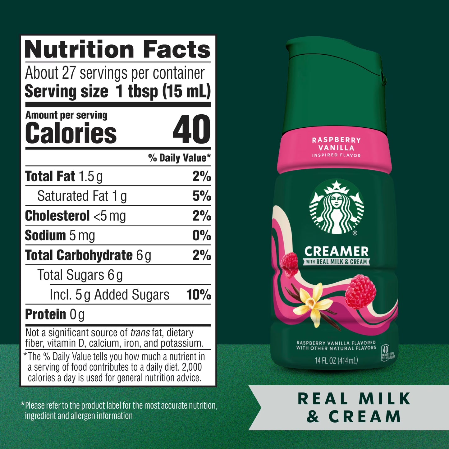 Starbucks Creamer - 414ml