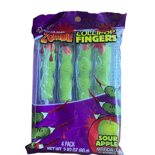 Zombie Fingers Lollipops