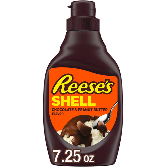 Reeses Shell Chocolate & Peanut Butter Topping