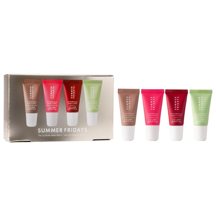 Summer Fridays The Lip Butter Balm Minis 4 Set