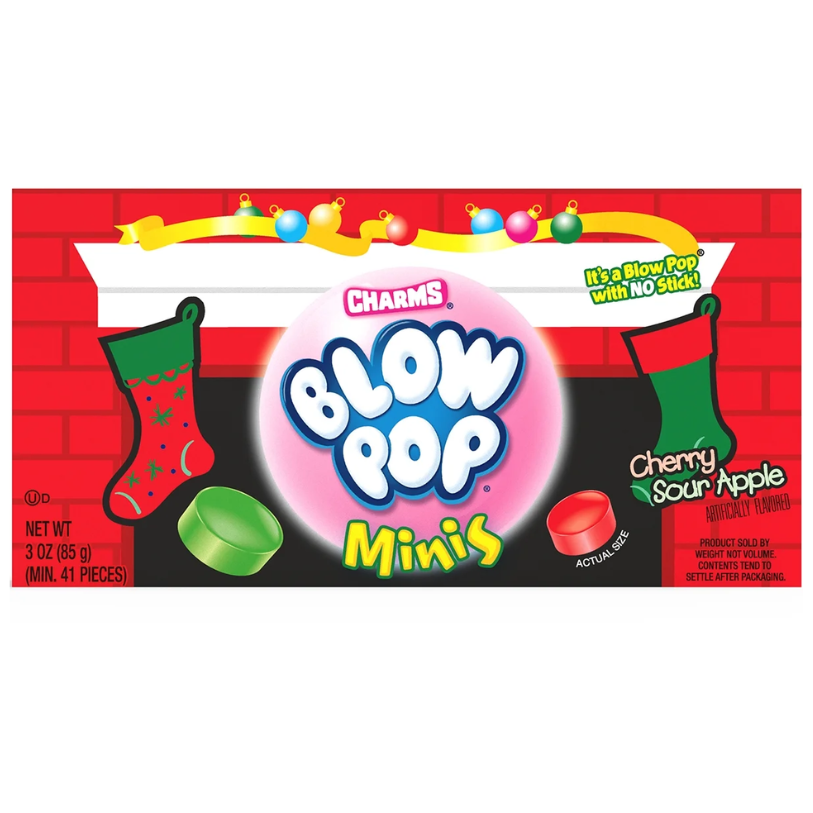 Blow Pop Minis Cherry Sour Apple Holiday