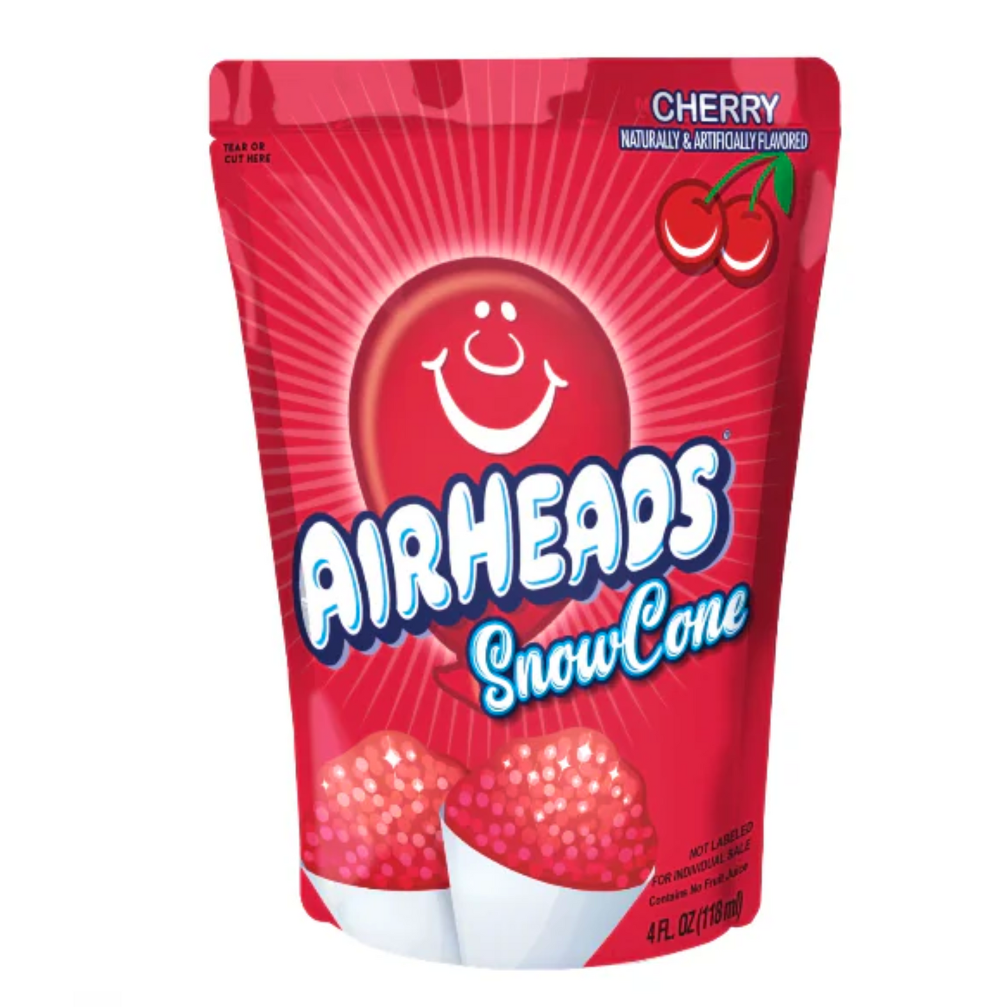 Airheads Snowcone Cherry