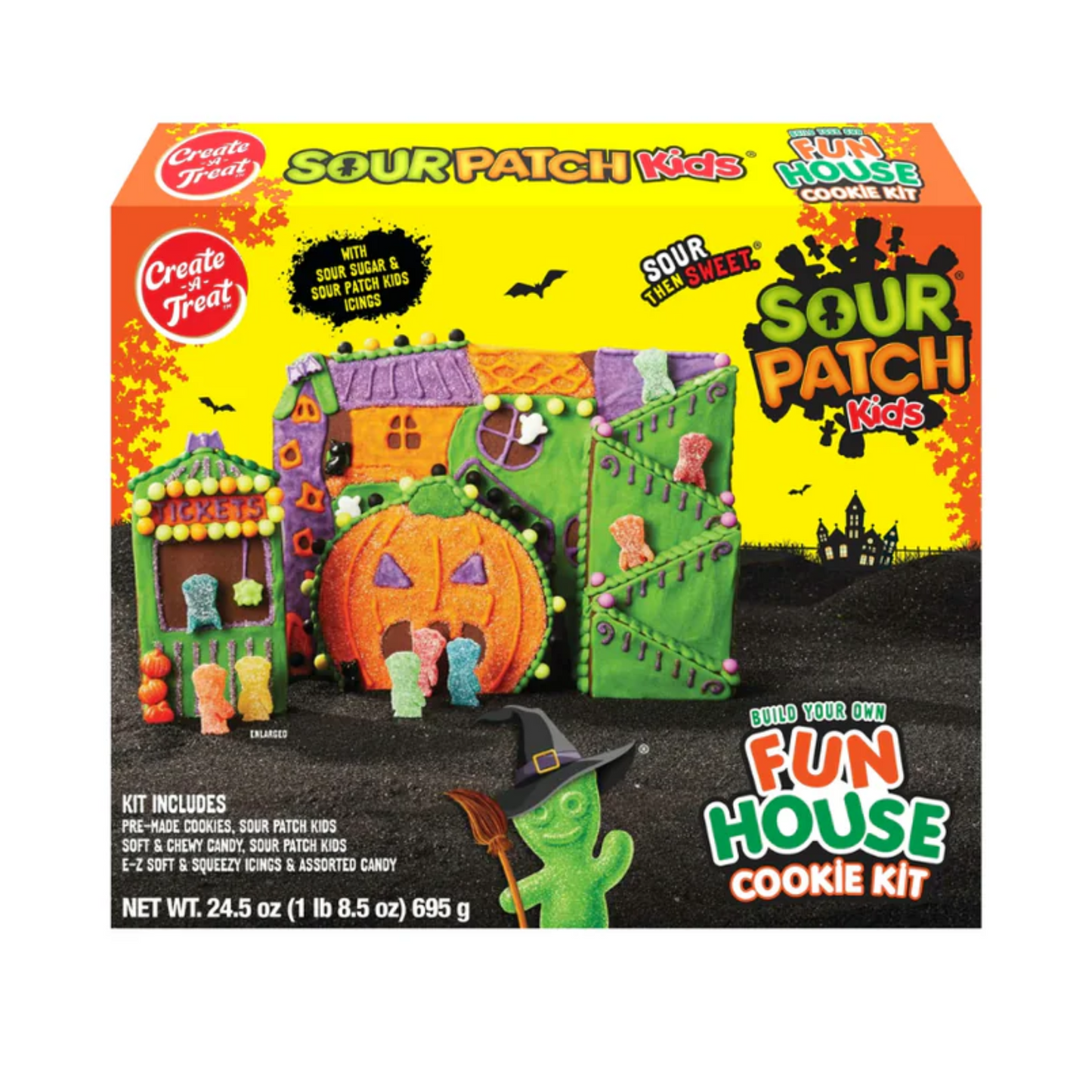 Sour Patch Kids Fun House Halloween Cookie Kit