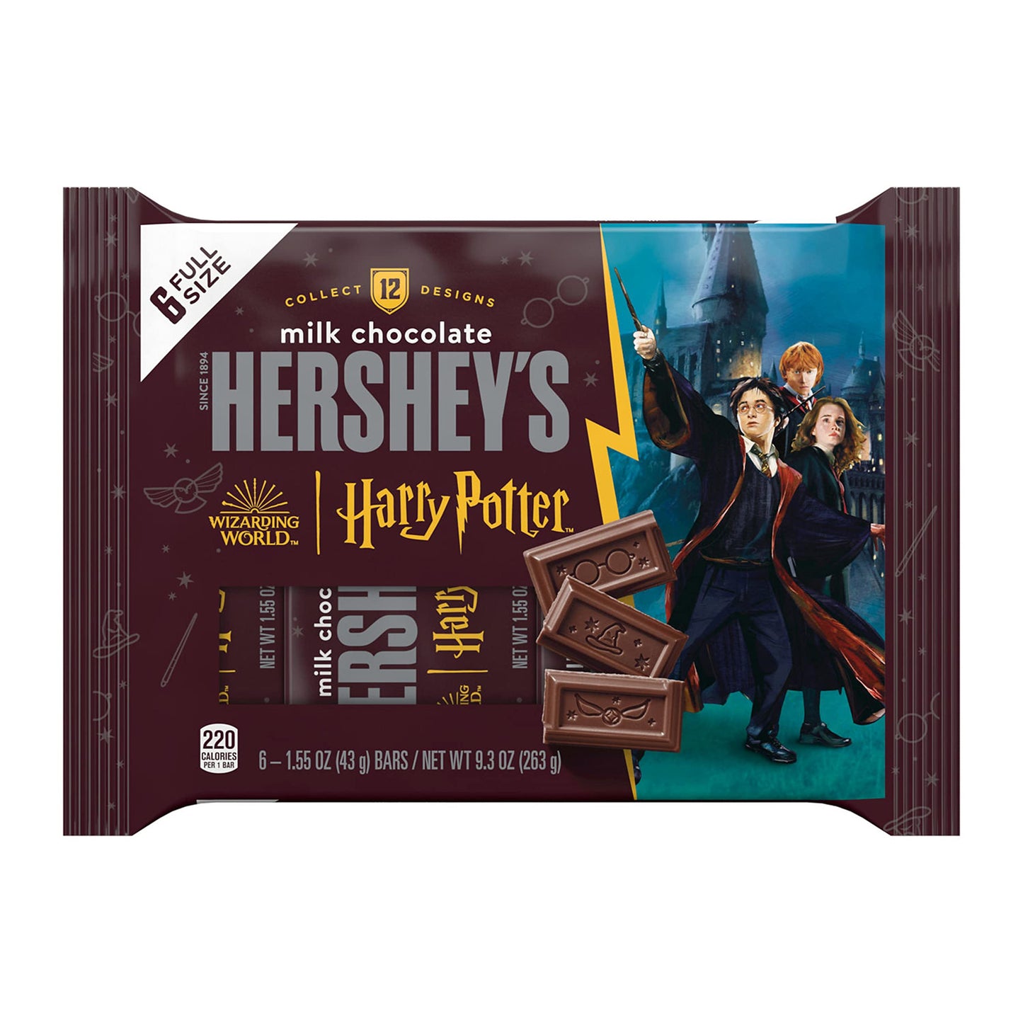 Barras Chocolate Hershey's Harry Potter 6 Pack