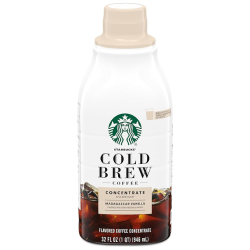 Starbucks Cold Brew Concentrate Madagascar Vainilla