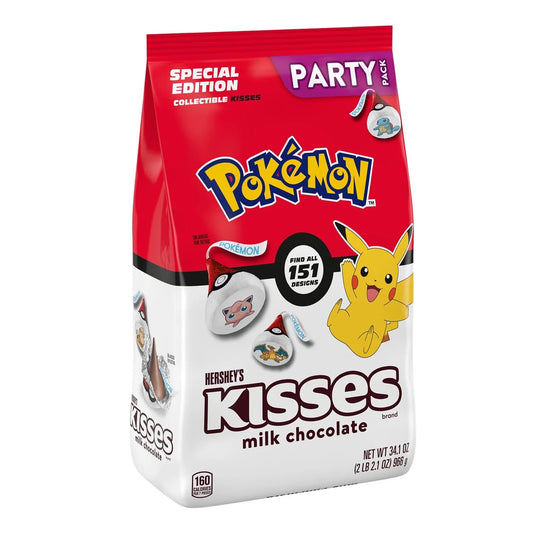 Pokemon Kisses Milk Chocolate Party Pack
