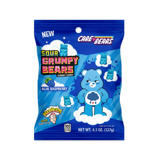 Care Bears Sour Grumpy Bears Blue Raspberry