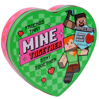 Minecraft Cajita De Corazón Gummy Inside