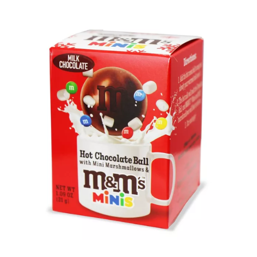 M&Ms Hot Cocoa Bomba