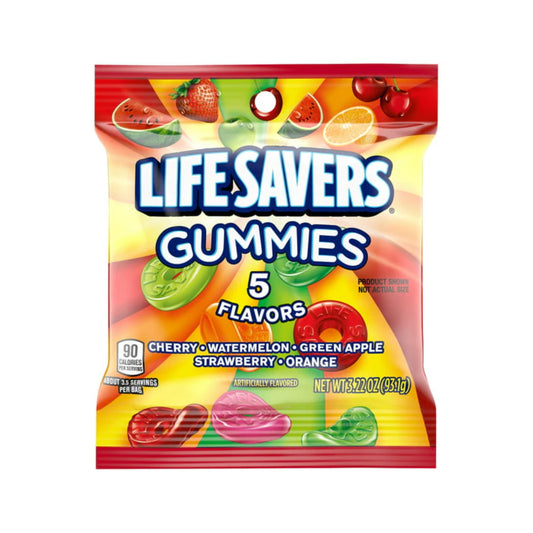 Life Savers Gummies 5 Flavors Bolsa Chica