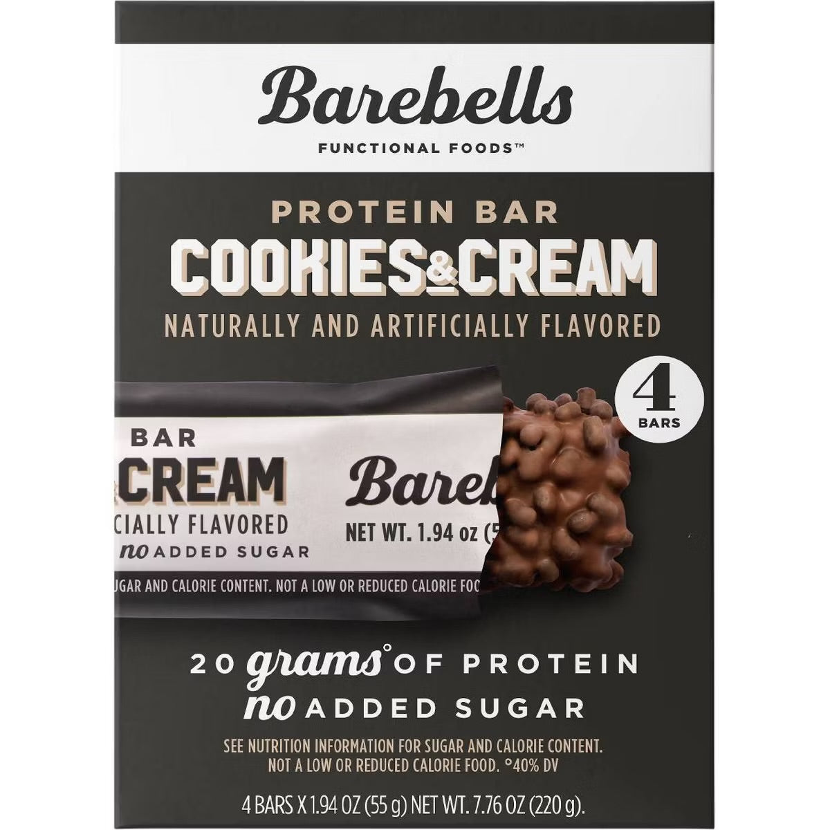 Proteín Bars Barebells 4 Bars/20Grams Of Protein/0% Sugar