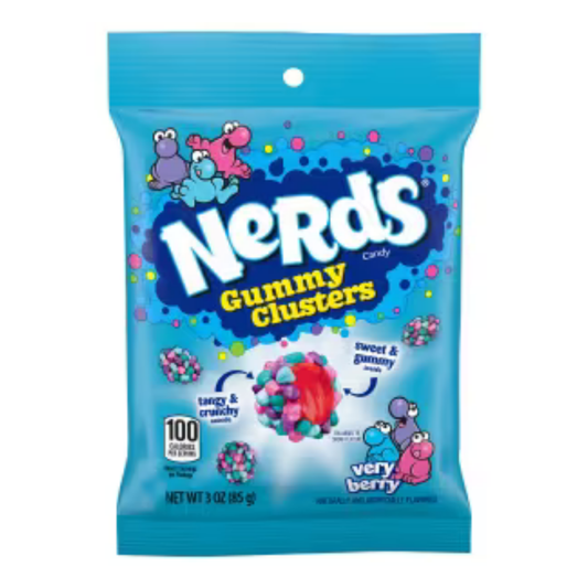 Nerds Gummy Clusters Very Berry Bolsa Chica