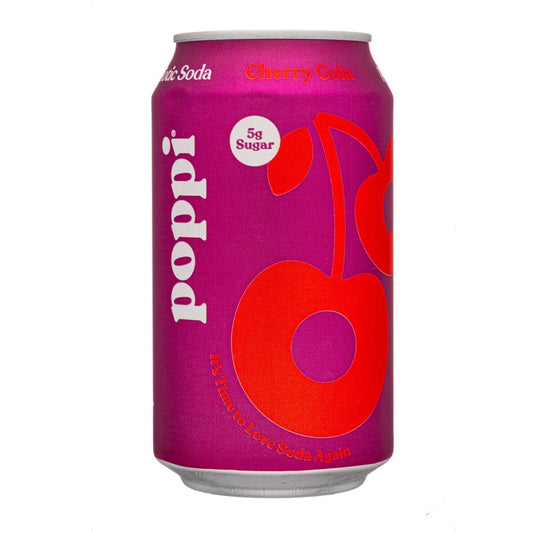 Poppi Prebiotic Soda Cherry Cola