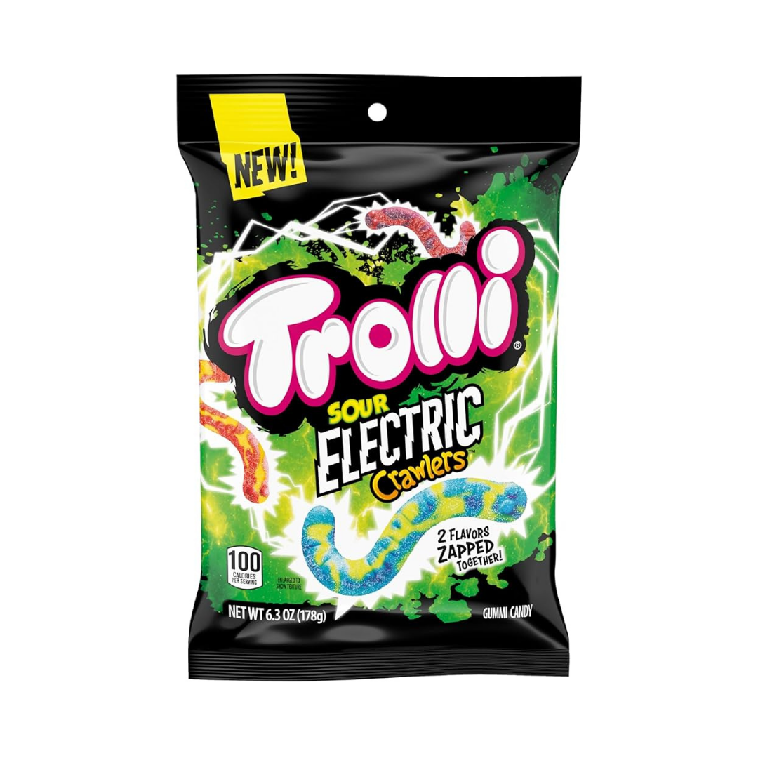 Trolli Sour Electric Crawlers Bolsa Mediana