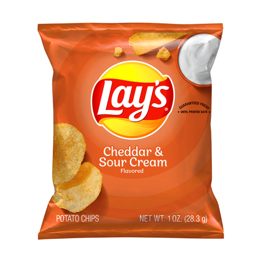 Lays Cheddar & Sour Cream Minis