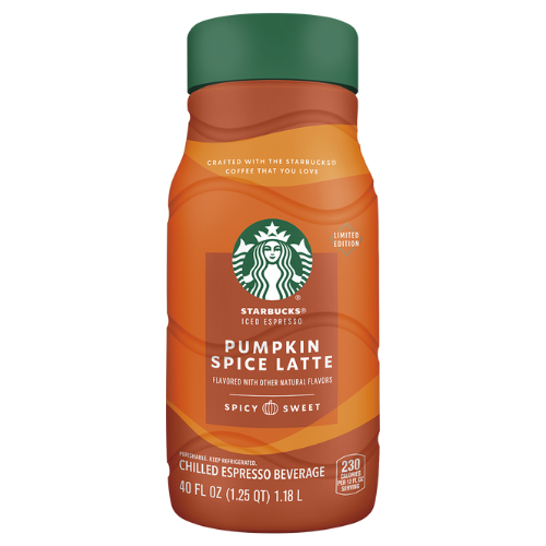 Starbucks Iced Espresso Pumpkin Spice Latte