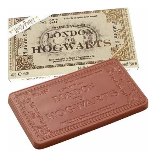 Harry Potter Boleto Chocolate