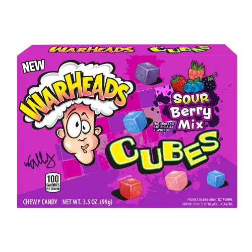 Warheads Cubes Berry Mix