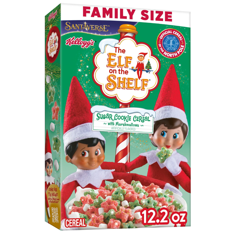 Elf on the Shelf Sugar Cookie Cereal