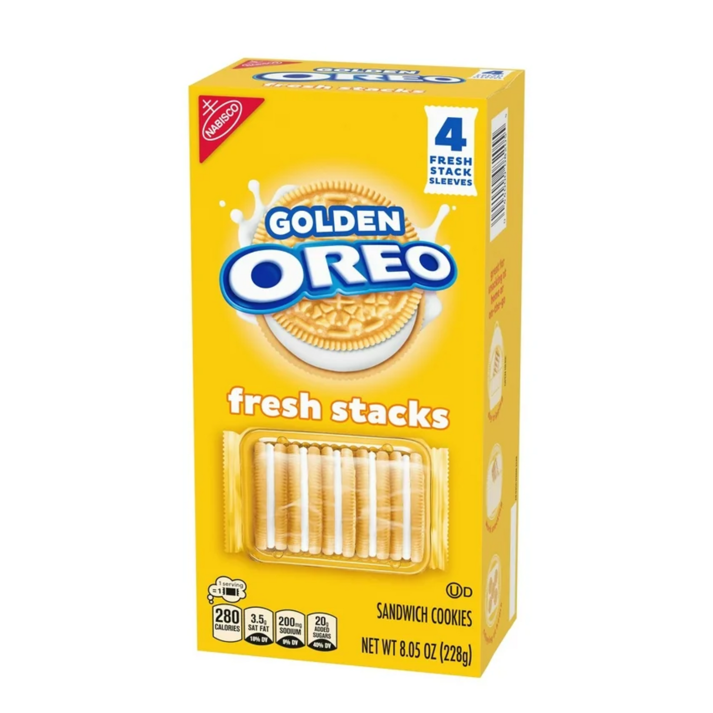 Oreo Golden Fresh Stacks 4 Pack