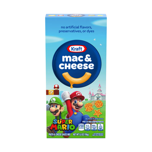 Kraft Mac & Cheese Súper Mario