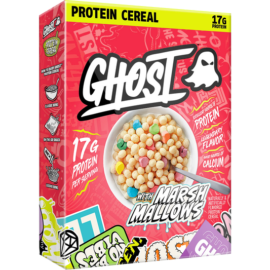 Ghost Protein Cereal Marshmallows