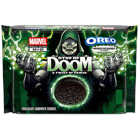 Oreo Marvel Stuf Of Doom Especial Edition