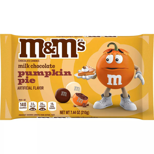 M&M’s Pumpkin Pie