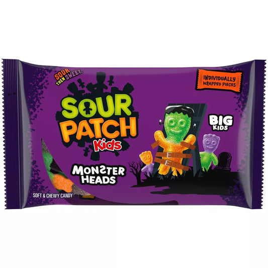 Sour Patch Kids Monster Heads - 50 Pack