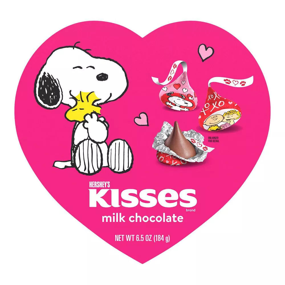 Kisses Snoopy Caja Corazón 184g