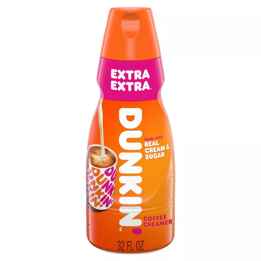 Dunkin Coffee Creamer Extra Extra