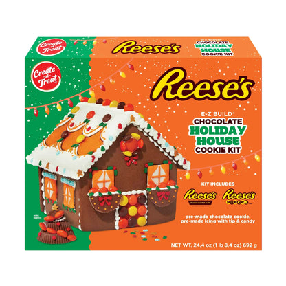 Reeses Chocolate Holiday House Cookie Kit