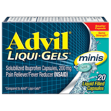 Advil Liqui Gels Mini 20  Capsuls