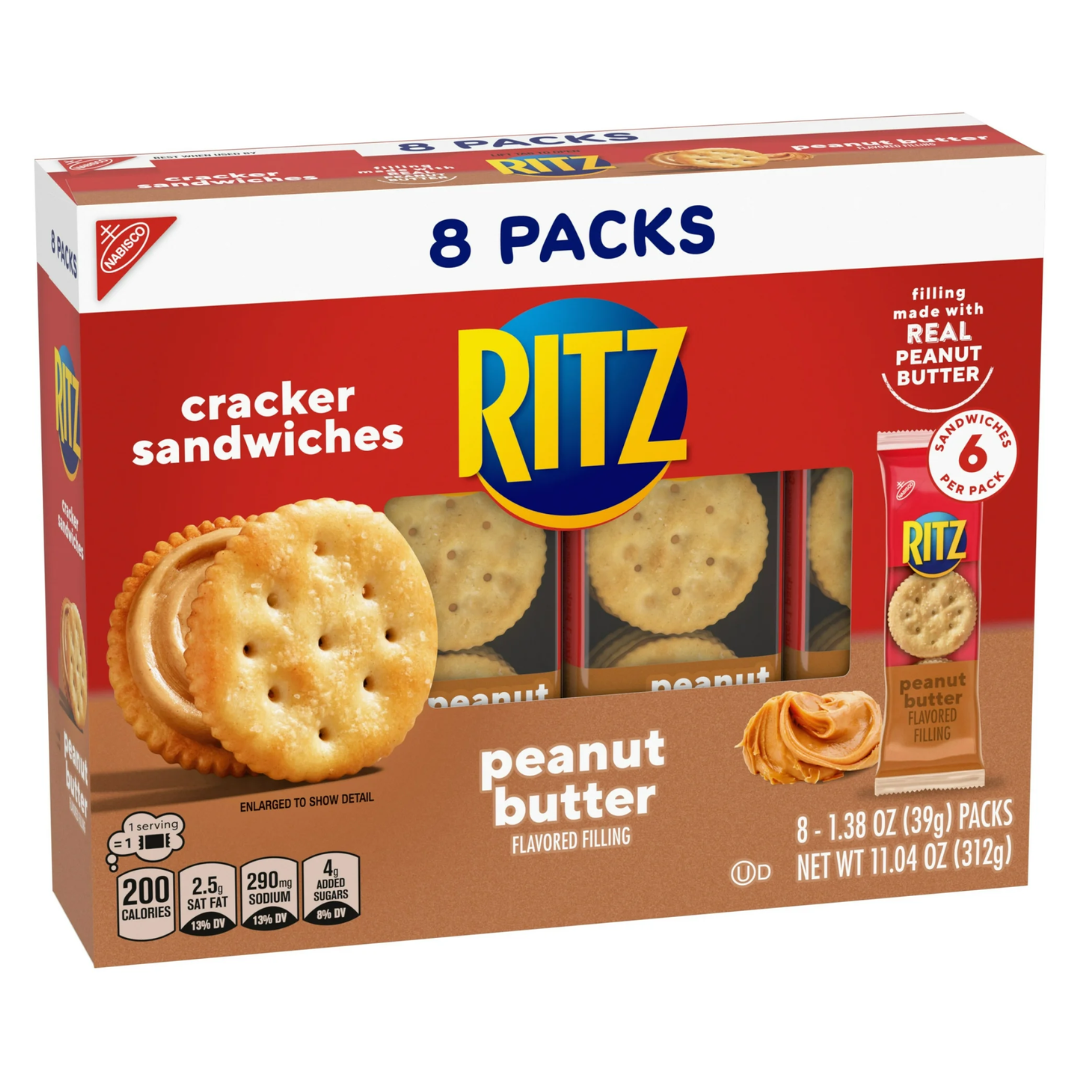 Ritz Peanut Butter 8 Packs