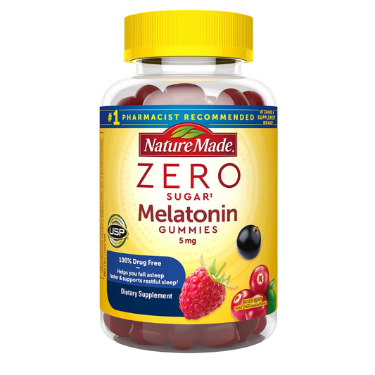 Nature Made Zero Sugar 5Mg Melatonin 70 Gummies