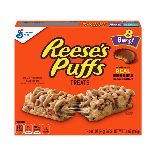 Reeses Puffs Treats 8 Bars