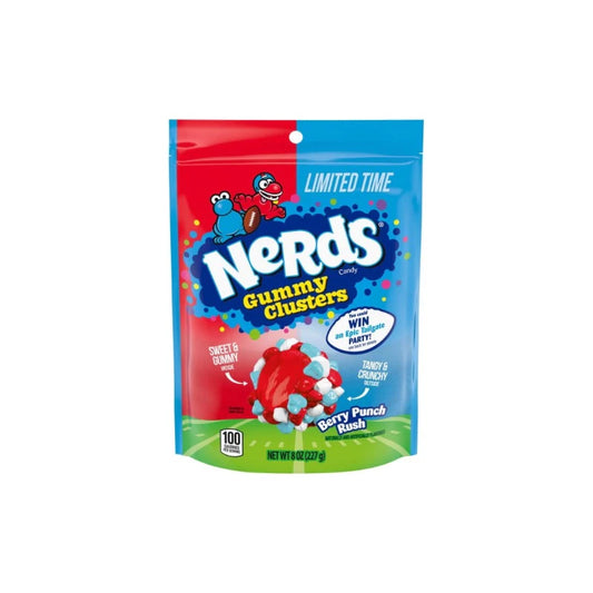 Nerds Gummy Clusters Berry Punch Rush Bolsa Mediana