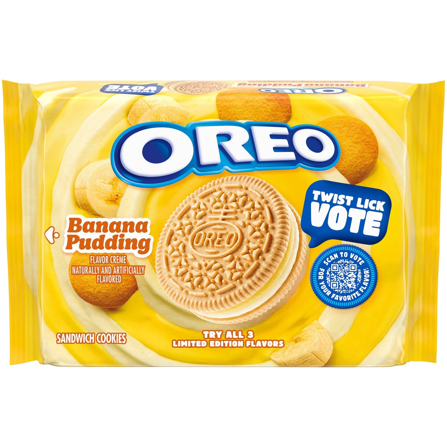 Oreo Banana Pudding Galletas 303g