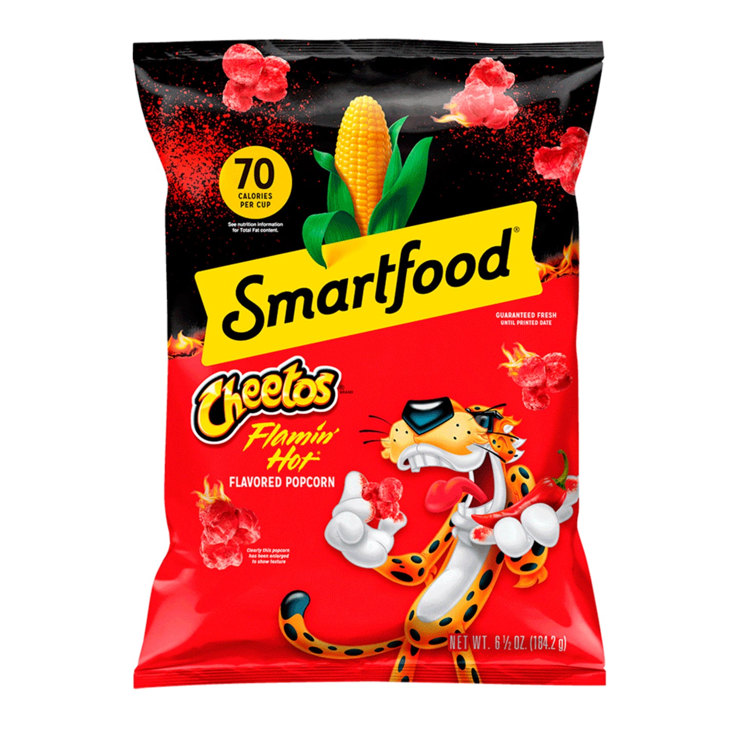 Cheetos SmartFood Popcorn Flamin Hot