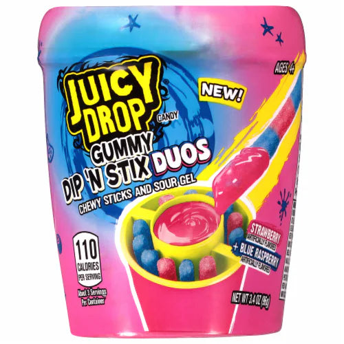 Juicy Drop Gummy Dip’N Stix