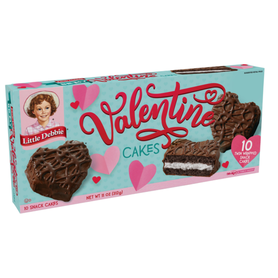 Be My Valentine Cakes Chocolate Little Debbie