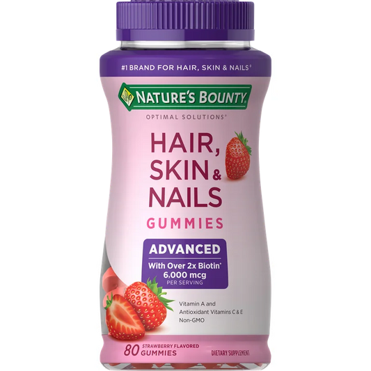 Nature’s Bounty Hair, Skin and Nails Advance 80 Gummies