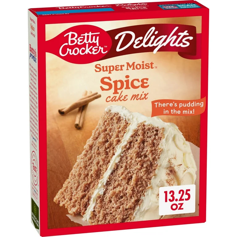Betty Crocker Delights Super Moist Spice Cake Mix