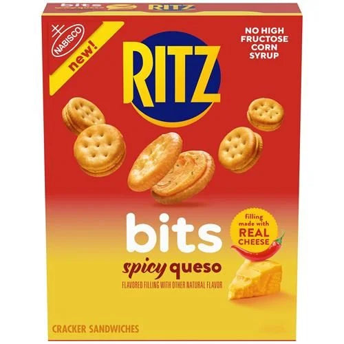 Ritz Spicy Queso Bits Caja