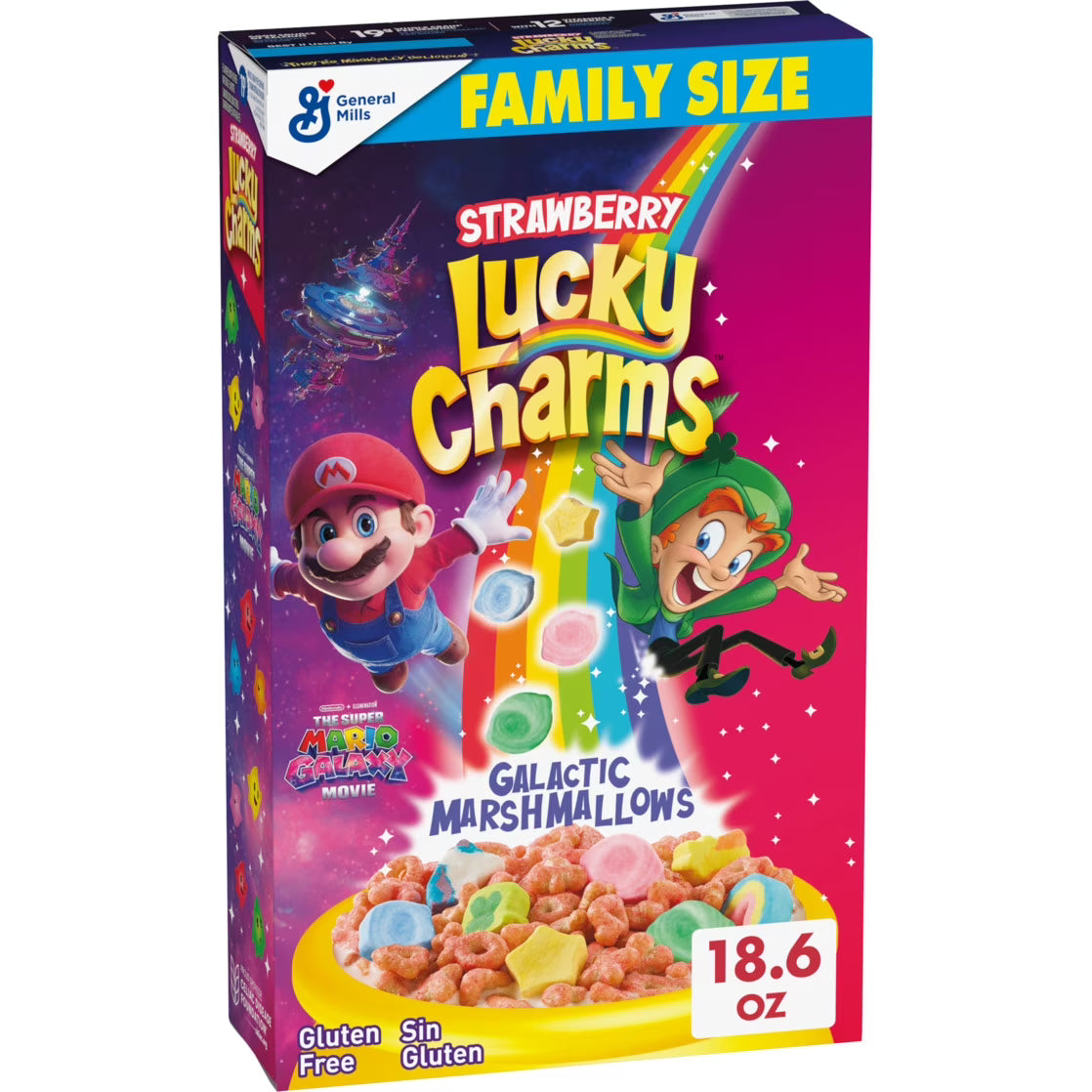 Lucky Charms Strawberry Mario Galaxy