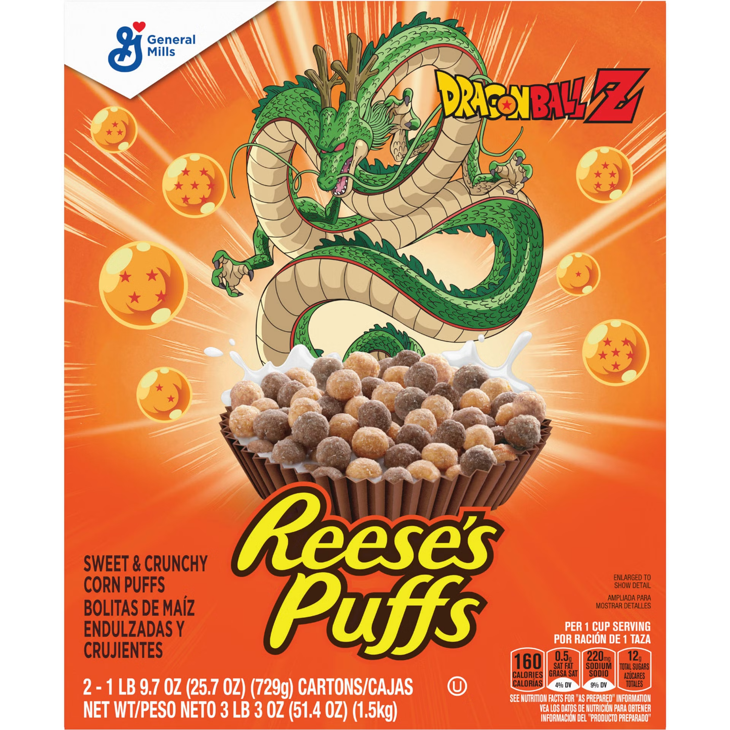 Reese's Puffs Dragon Ball Z Dragon