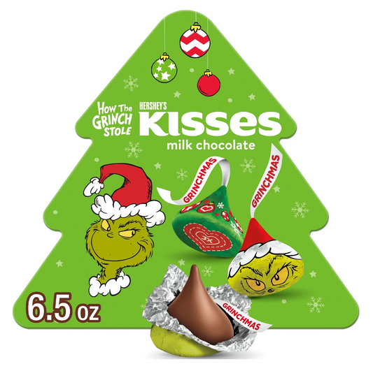 Kisses Grinch Milk Chocolate Christmas