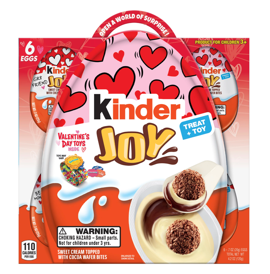 Kinder Joy Valentines Day 6 Pack